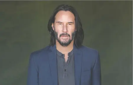  ?? JACK GUY PHOTOGRAPH­Y ?? Keanu Reeves is so enamoured by his comic-book creation BRZRKR, he wants to bring the character to life on the big screen.