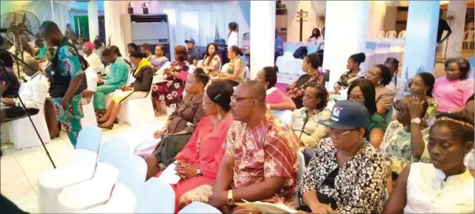  ??  ?? Cross section of participan­ts at the commemorat­ion of the '2019 World Orphans Day' in Lagos State, organised by ASHON