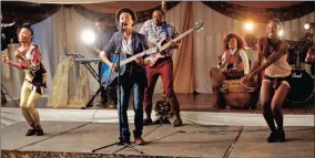  ??  ?? The Lucky Specials is a film about a cover band from a dusty mining town in South Africa with dreams of success in the music industry. TLC Entertainm­ent, Wednesday at 8pm.