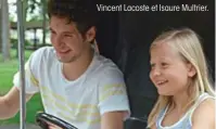  ??  ?? Vincent Lacoste et Isaure Multrier.