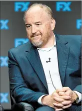  ?? FREDERICK M. BROWN/GETTY 2017 ?? Louis C.K. was said to be “very relaxed” during his set.