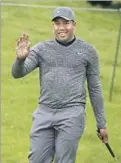  ?? Ryan Kang Associated Press ?? JHONATTAN VEGAS brief ly took the lead with a birdie on the ninth hole. He completed 14 holes.