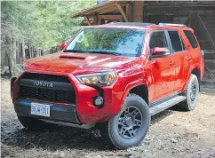  ?? DEREK McNAUGHTON / DRIVING ?? The 2017 Toyota 4Runner is hard not to fall in love with.