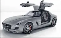  ??  ?? GT is even sportier version of Mercedes SLS.