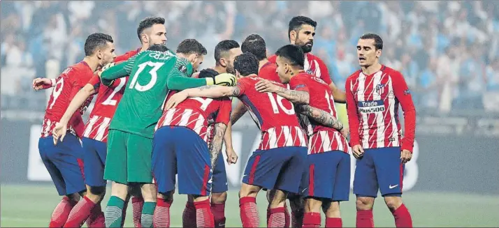  ?? FOTO: JOSE A. SIRVENT ?? El Atlético de Madrid quiere levantar su primera Champions League y hacerlo en la final que se jugará en su propio estadio