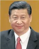  ??  ?? Presidente. Xi Jinping, de China, va a estar 3 días en Argentina. Llegó ayer.