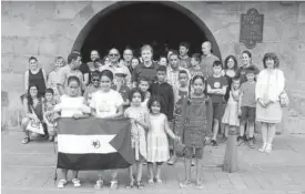  ?? Foto: Fernando Anbustegi ?? Niños saharauis, el año pasado en Baztan.