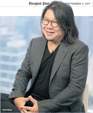  ??  ?? Kevin Kwan.