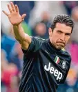  ?? Foto: afp ?? 40 Jahre – und noch immer ein ausge zeichneter Torhüter. Gianluigi Buffon spielt am Samstag zum letzten Mal für Juventus Turin.