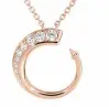  ??  ?? Forevermar­k Avaanti diamond pendant in rose gold