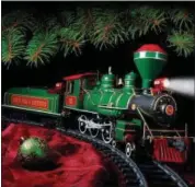  ?? SUBMITTED PHOTO ?? Love model trains? Hopewell Furnace is the place to be on Dec. 9.