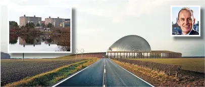  ?? ?? Proposed new SMR nuclear sites. Inset pictures: Trawsfynyd­d and Alan Raymant