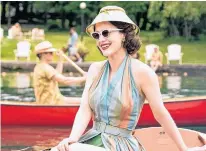  ?? NICOLE RIVELLI, AMAZON ?? Rachel Brosnahan in “The Marvelous Mrs. Maisel.”