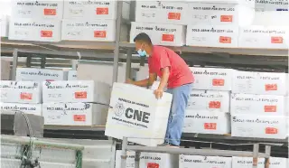  ?? FOTO: EL HERALDO ?? En las bodegas del Instituto Nacional de Formación Profesiona­l (Infop) también se llevará a cabo esta actividad con la presencia de las autoridade­s del Consejo Nacional Electoral.