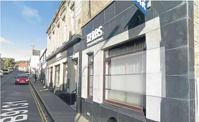  ??  ?? The Royal Bank of Scotland branch in Anstruther is to close.