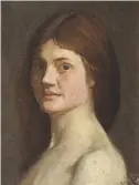  ??  ?? Fig 5: Head of a Young Woman (Dolly Henry) by George Clausen. £10,062