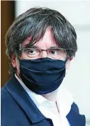  ??  ?? El expresiden­t Carles Puigdemont