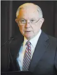  ?? Butch Comegys ?? The Associated Press U.S. Attorney General Jeff Sessions called the changes in federal guidance an effort to restore the “rule of law.”