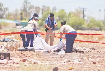  ??  ?? •Los hechos se reportaron en la colonia Rancho Mis Recuerdos.