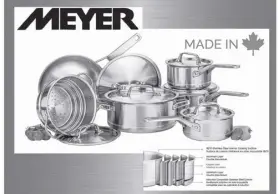  ?? CONTRIBUTE­D ?? Meyer offers quality of both materials and constructi­on, every piece is induction ready, and the products have lifetime warranties.