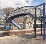  ??  ?? pitlochry “On the up platform is a miniature baronial villa in stone, on the down platform is a wooden chalet. Each seems determined to outdo the other in charm.”