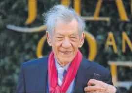  ?? PHOTO: NEIL HALL/REUTERS ?? Actor Ian Mckellen, who has starred XMen films, is a twotime Oscar nominee