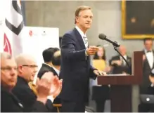  ?? ASSOCIATED PRESS FILE PHOTO ?? Tennessee Gov. Bill Haslam speaks Tuesday in Nashville.