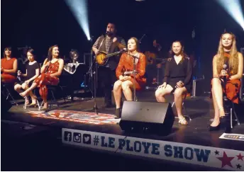  ??  ?? Les vedettes du Ploye Show d’Edmundston. - Acadie Nouvelle: Sébastien Lachance