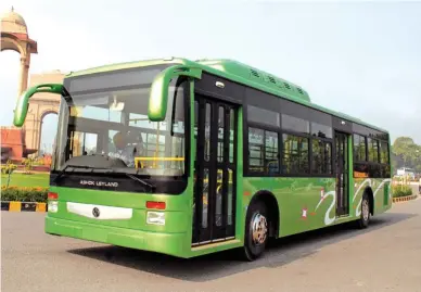  ??  ?? DTC’s fleet conversion to CNG marked first phase of environmen­t reforms initiated by the judiciary.