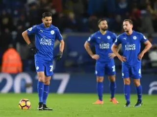  ?? (Getty) ?? Leicester have struggled to recreate last season's form