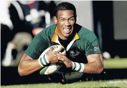  ?? / RAYMOND PRESTON. ?? Ashwin Willemse was in his heyday a Springbok winger.