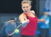  ?? AFP ?? Romania’s Simona Halep went top of the WTA rankings.