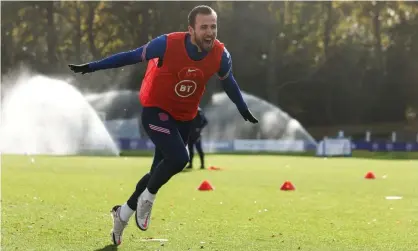  ?? Photograph: Eddie Keogh for The FA/Shuttersto­ck ?? Harry Kane is set to win his 50th cap in Sunday’s Nations League tie in Belgium and already has 32 internatio­nal goals to his name.