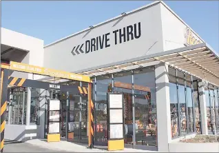  ?? Pic) (Courtesy ?? Spur Corporatio­n launched RocoMamas’ new drive-through this year.