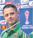  ??  ?? Javier Hernandez, genannt Chicharito