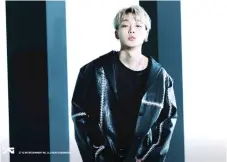  ?? ?? iKon’s Bobby poses for a promotiona­l photo.