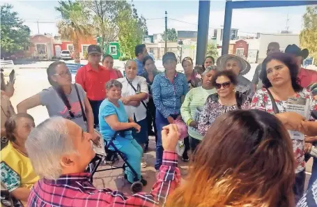  ??  ?? El presidente de la asociación visitó la semana pasada los municipios de Camargo, Delicias y Parral