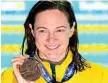  ?? Photo: Quinn Rooney/Getty ?? PROUD: Cate Campbell.