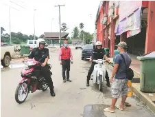 Penghulu Advises Long Lama Folk To Stay At Home Pressreader