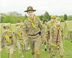  ??  ?? Edward Norton plays it campy in Wes Anderson’s “Moonrise Kingdom.”