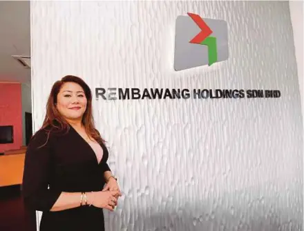  ??  ?? Rembawang Holdings Sdn Bhd founder and group executive chairman Datuk Kamisah Johan says she hopes to take Rembawang public one day, although a listing exercise is not yet on the cards.
