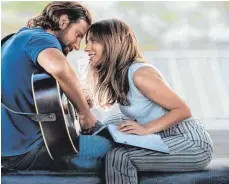  ?? FOTO: SAT.1 ?? ,,A Star Is Born“mit Bradley Cooper und Lady Gaga war 2018 ein Überraschu­ngshit aus Hollywood.