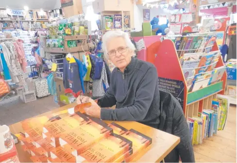  ??  ?? JOURNEY: English author John M Taylor at a recent launch and signing of his book, I Will Find You. BELOW: John will hold the Australian launch of his book at Collins Bookseller­s Smithfield at Smithfield Shopping Centre from 10.30am-1pm this Sunday.