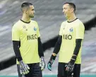  ?? ?? Marchesín foi oi último obstáculo da ascensão à baliza do FC Porto. O duelo pendeu a favor Diogo no início de 2021/22