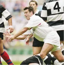  ??  ?? Hopes: Martyn Wood, former England scrum-half