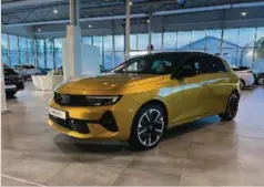  ?? ?? NYE OPEL: Astra Electric kan du velge som kombi eller som Sports Tourer.