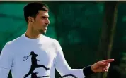  ?? Darko Vojinovic/Associated Press ?? Novak Djokovic has asked American authoritie­s for special permission to enter the United States despite being unvaccinat­ed against the coronaviru­s, the top-ranked Serb said Wednesday.