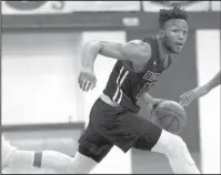  ?? Submitted photo ?? SENIOR STRENGTH: Central Arkansas senior Mathieu Kamba led the Bears with 20 points Saturday at New Orleans. The team struggled in the second half and dropped the Southland Conference matchup 86-79.