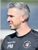  ??  ?? Former Cinderford manager Paul Michael is now the Yate Town boss