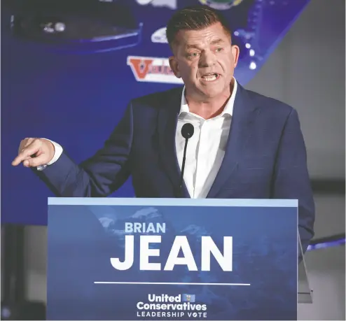  ?? JEFF MCINTOSH / THE CANADIAN PRESS FILES ?? Alberta’s energy regulator will accept an applicatio­n and open hearings into an open-pit coal mine on the eastern slopes of the province’s southern Rocky Mountains following “clarificat­ion” from Alberta Energy Minister Brian Jean.